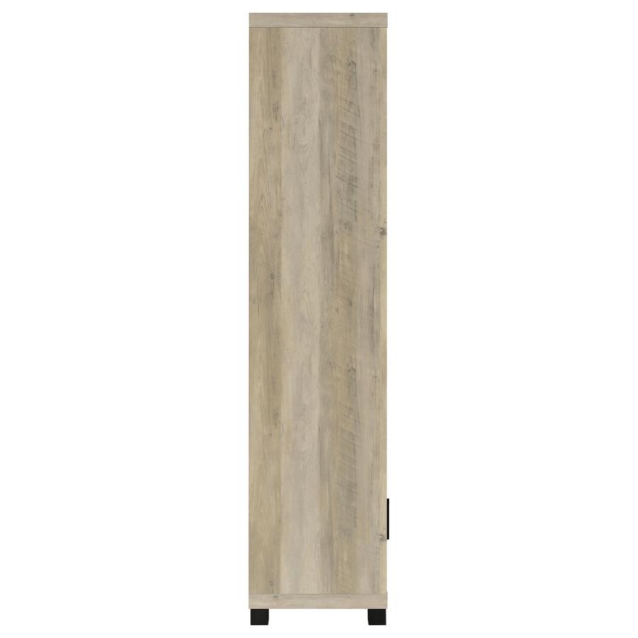 (image for) Sachin 3-shelf Engineered Wood Media Tower Distressed Pine