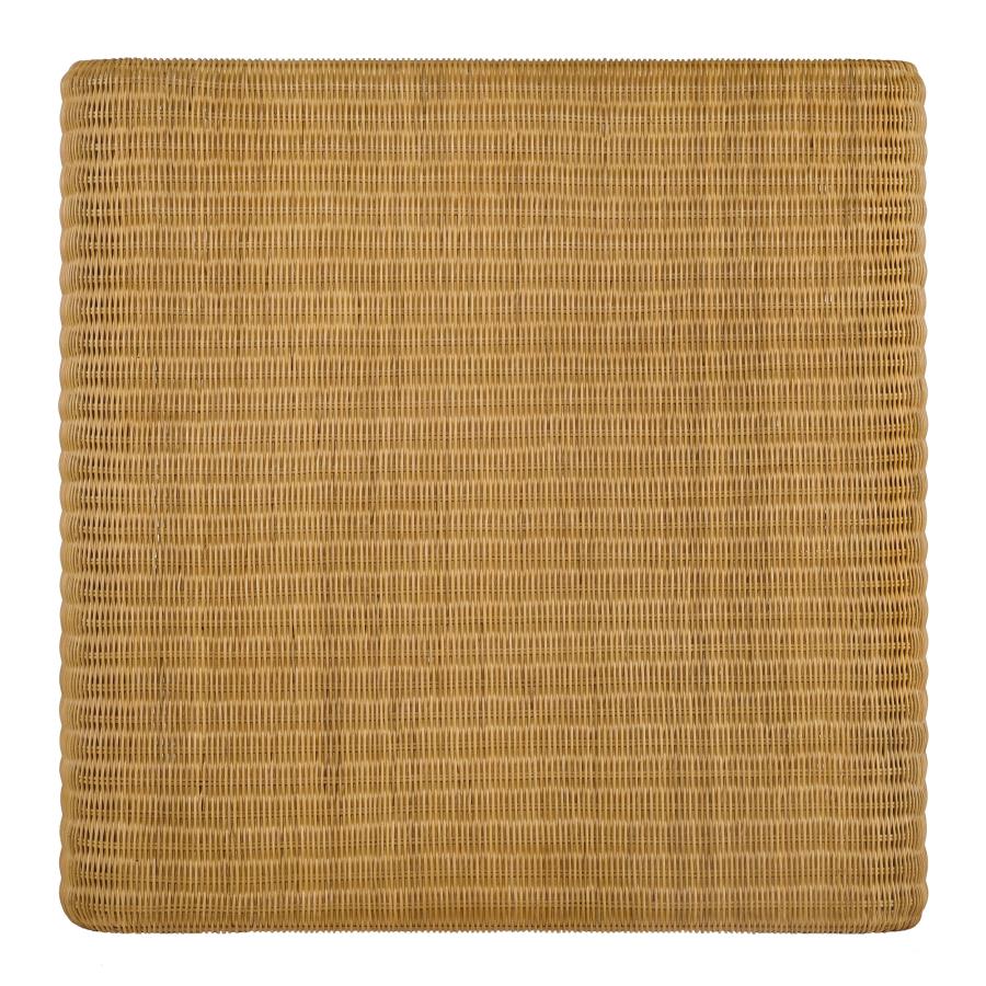 Cahya 2-piece Rattan Coffee and End Table Set Natural