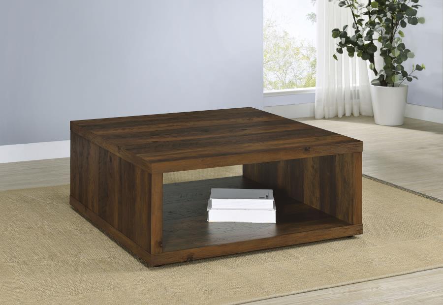 (image for) Frisco Square Engineered Wood Coffee Table Dark Pine