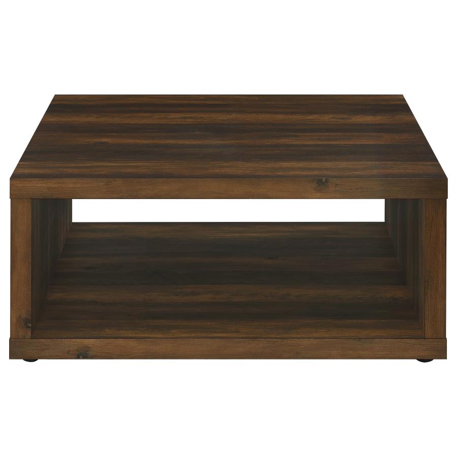 (image for) Frisco Square Engineered Wood Coffee Table Dark Pine