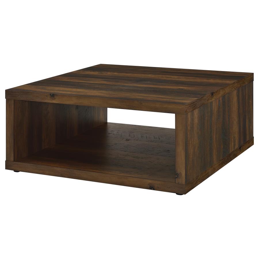 (image for) Frisco Square Engineered Wood Coffee Table Dark Pine