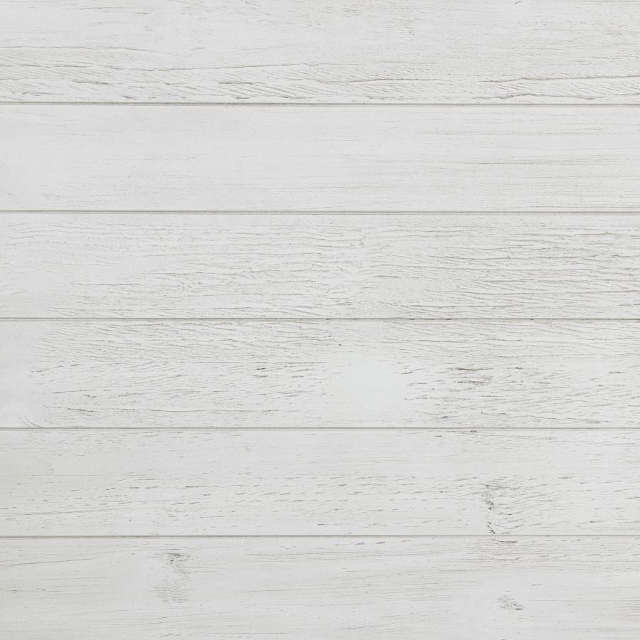 Payne Wood Coffee Table with Shelf Distressed White
