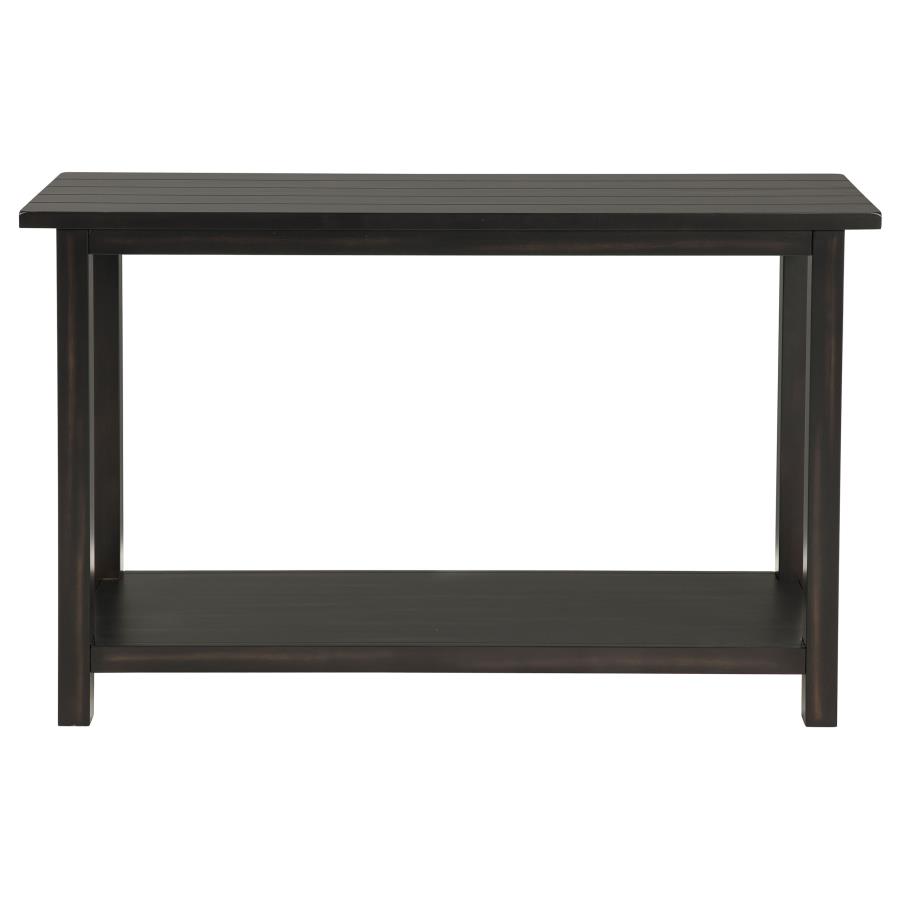 (image for) Payne Wood Entryway Sofa Console Table Java