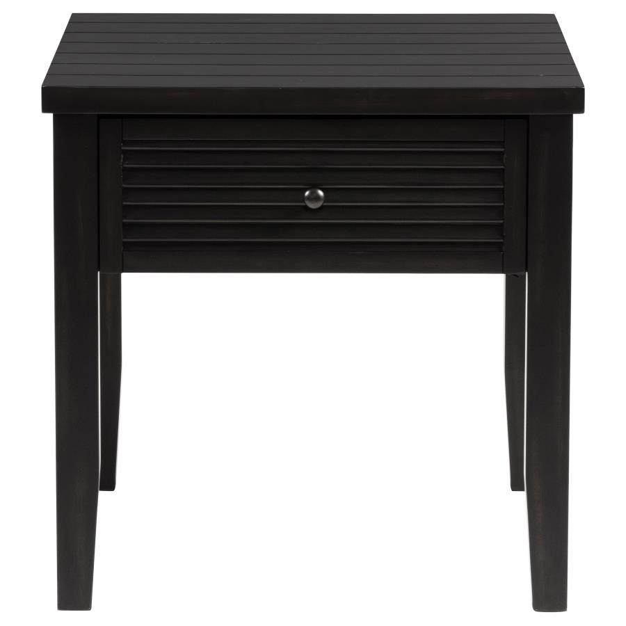 Concord 3-piece Coffee and End Table Set Distressed Java