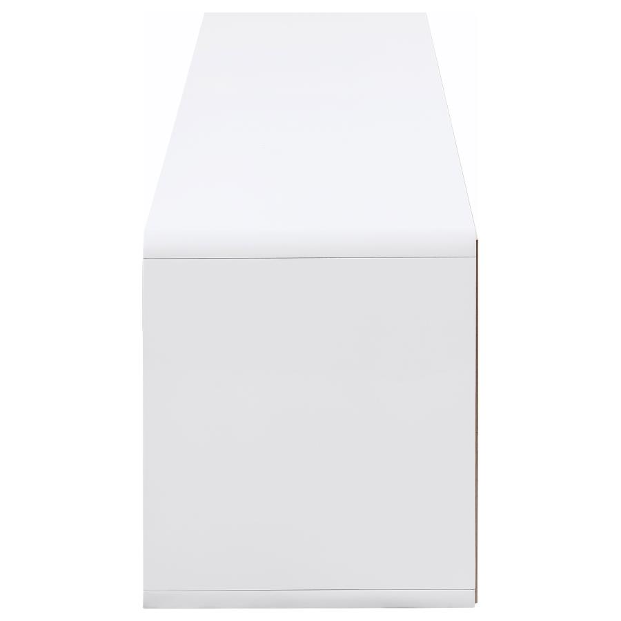 Ellice 71-inch TV Stand Media Console White