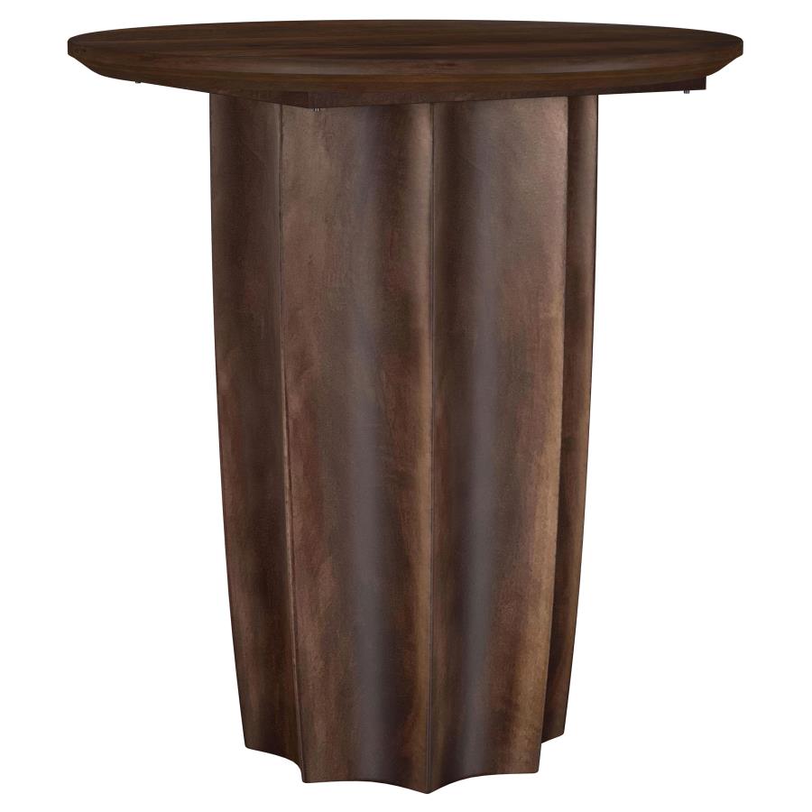 Cayenne 3-piece Solid Mango Wood Coffee Table Set Walnut