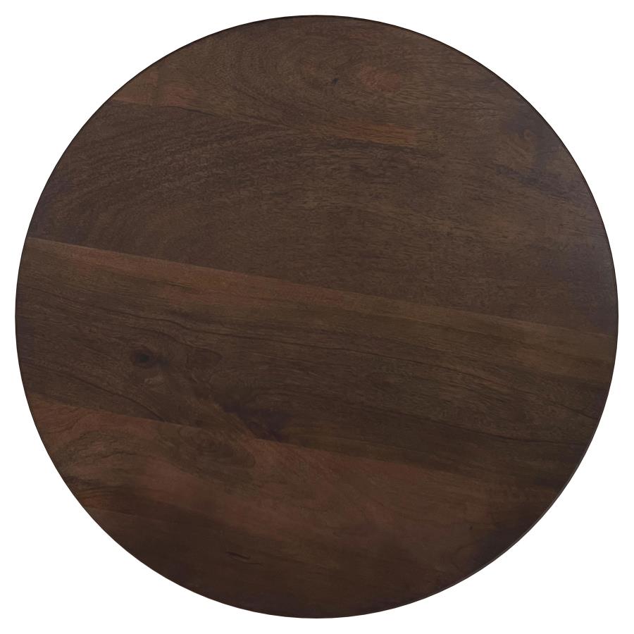Cayenne 3-piece Solid Mango Wood Coffee Table Set Walnut