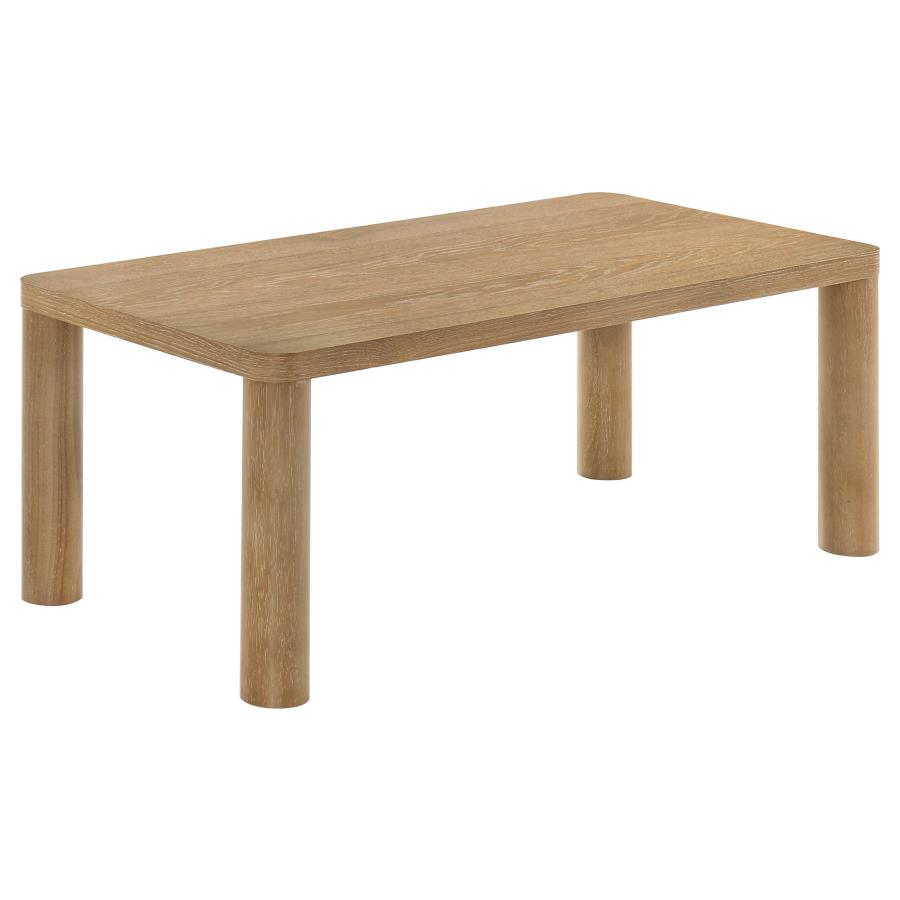 (image for) Castlewood Engineered Wood Cocktail Coffee Table Light Oak