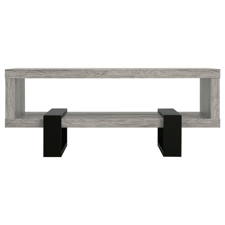 (image for) Dinard Engineered Wood Coffee Table Grey Driftwood