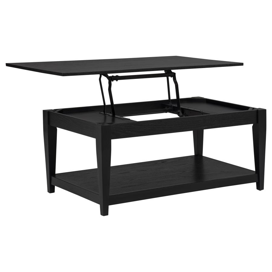(image for) Lindenton Lift-Top Occasional Cocktail Coffee Table Black