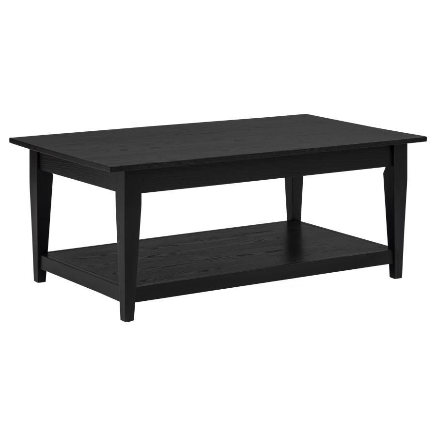 Lindenton Lift-Top Occasional Cocktail Coffee Table Black