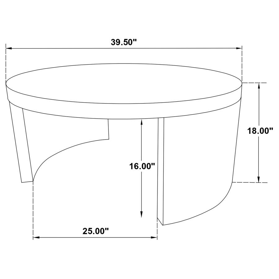 Modal Additional Images for Sweeney 2-piece Coffee and End Occasional Table Set Black
