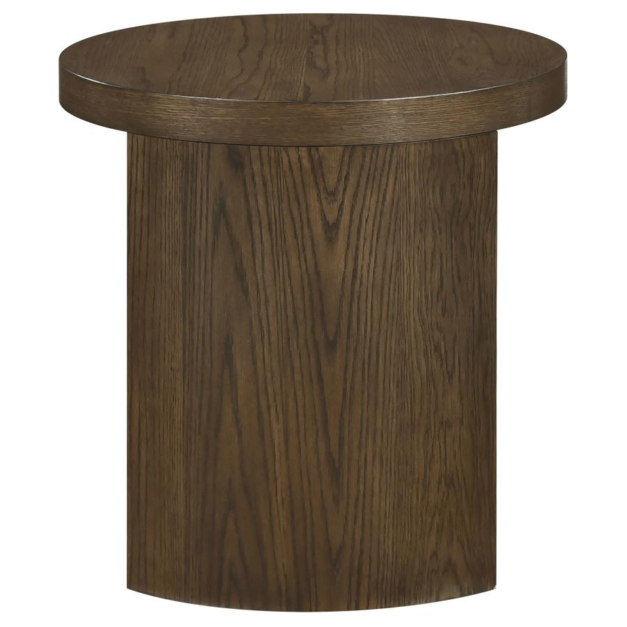 Sweeney 3-piece Coffee and End Occasional Table Set Dark Walnut