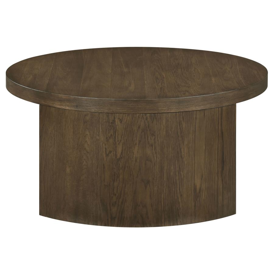 Sweeney 3-piece Coffee and End Occasional Table Set Dark Walnut