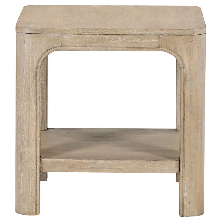 Solano 3-piece Square Coffee Table Set Weathered Mango