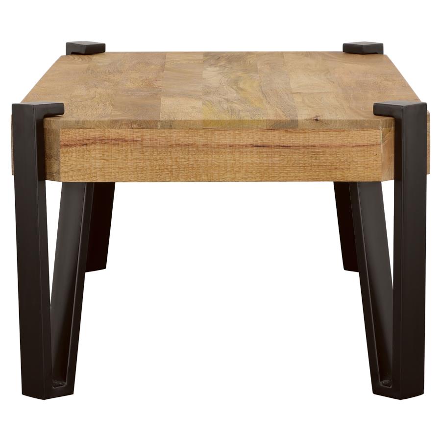 (image for) Winston Rectangular Wood Top Coffee Table Natural