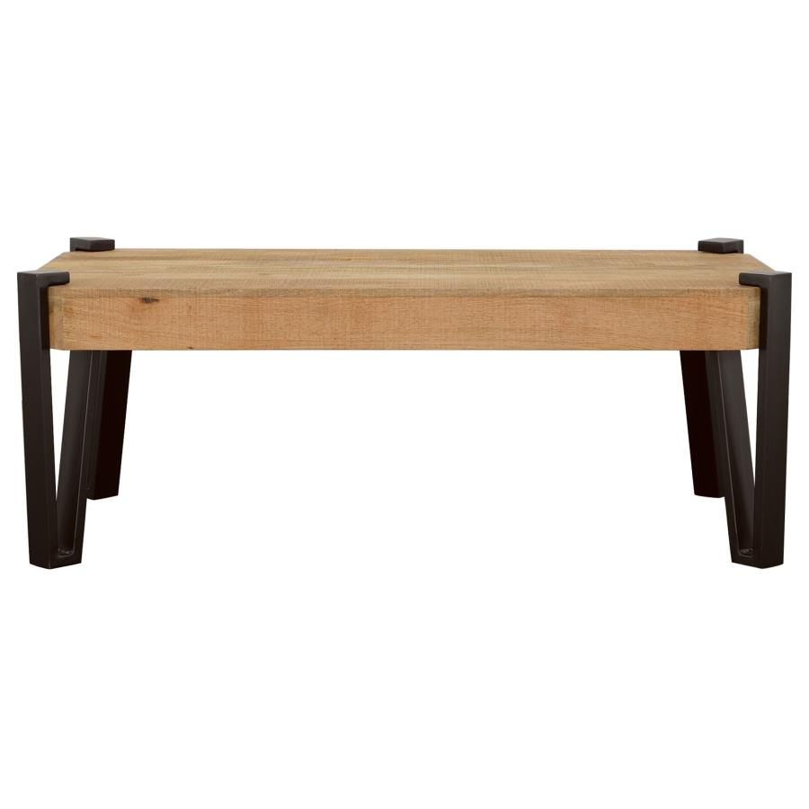 (image for) Winston Rectangular Wood Top Coffee Table Natural