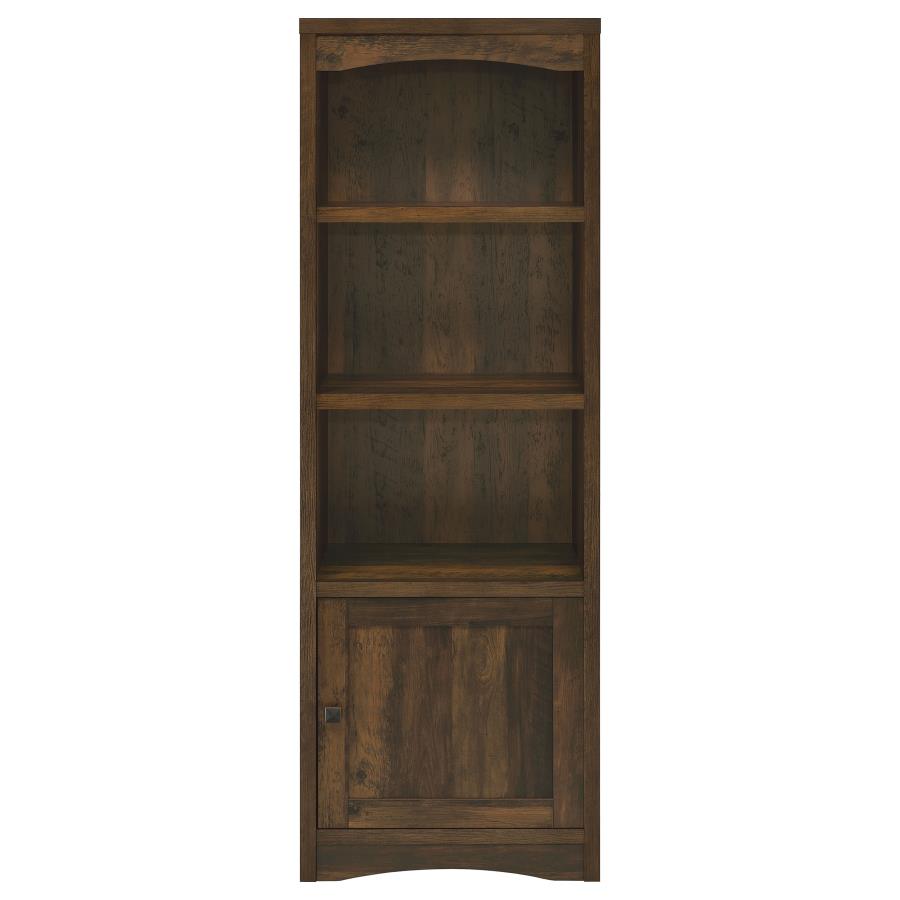 (image for) Laughlin 3-shelf Engineered Wood Media Tower Dark Pine