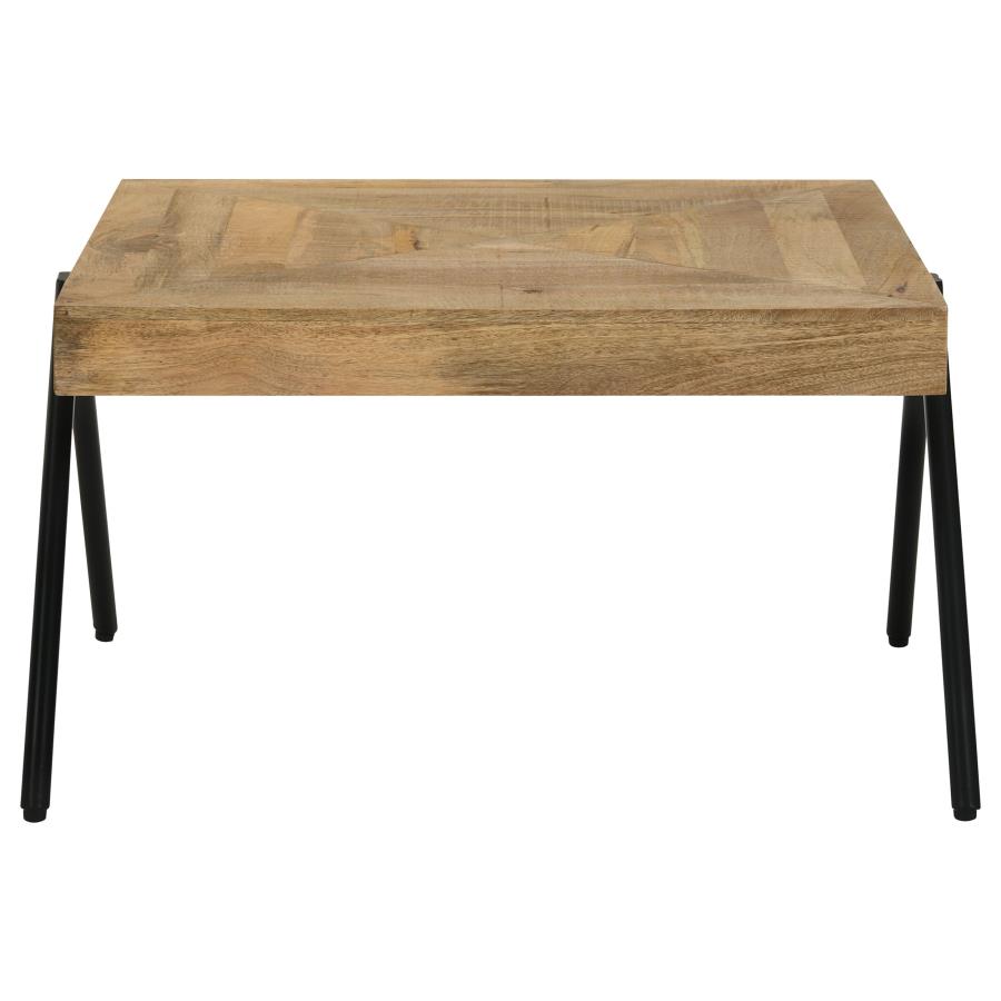 (image for) Avery Rectangular Solid Mango Wood Coffee Table Natural