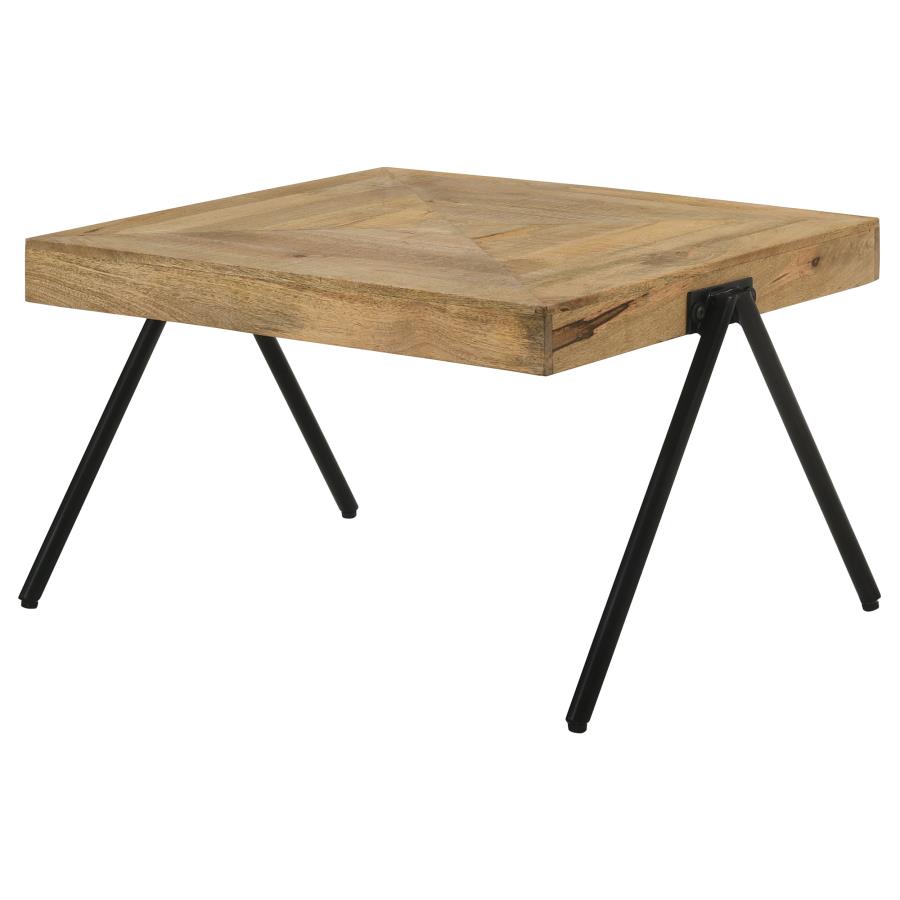 (image for) Avery Rectangular Solid Mango Wood Coffee Table Natural