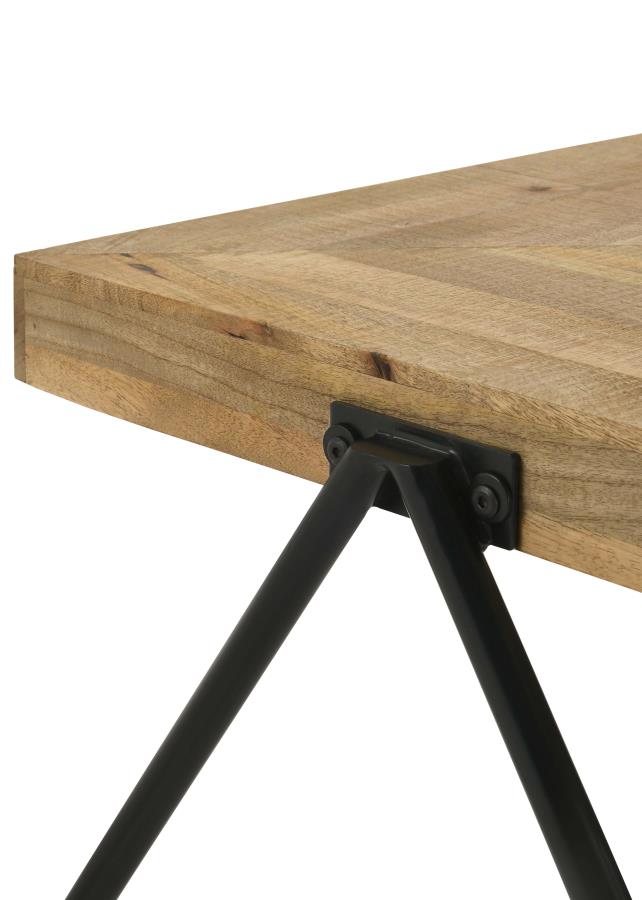 (image for) Avery Rectangular Solid Mango Wood Coffee Table Natural