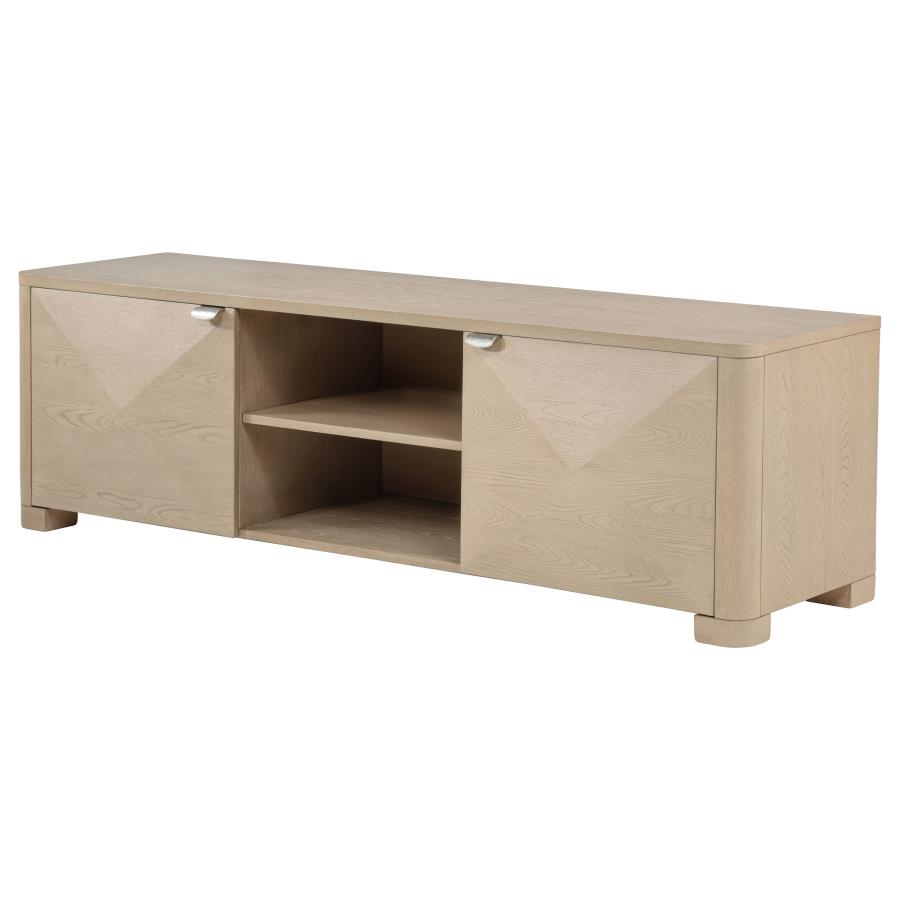 Marcelo 71-inch TV Stand Media Console Light Elm