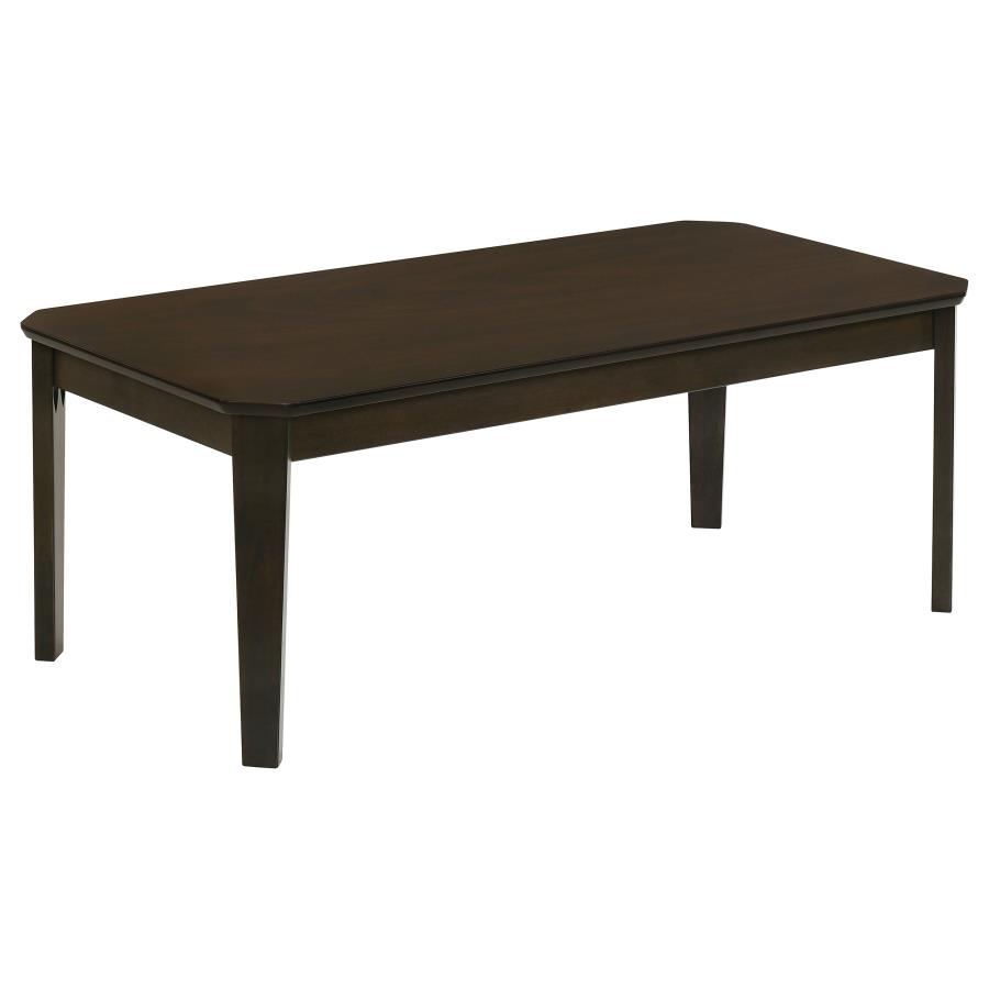 (image for) Amaro 3-piece Coffee and End Table Set Dark Brown