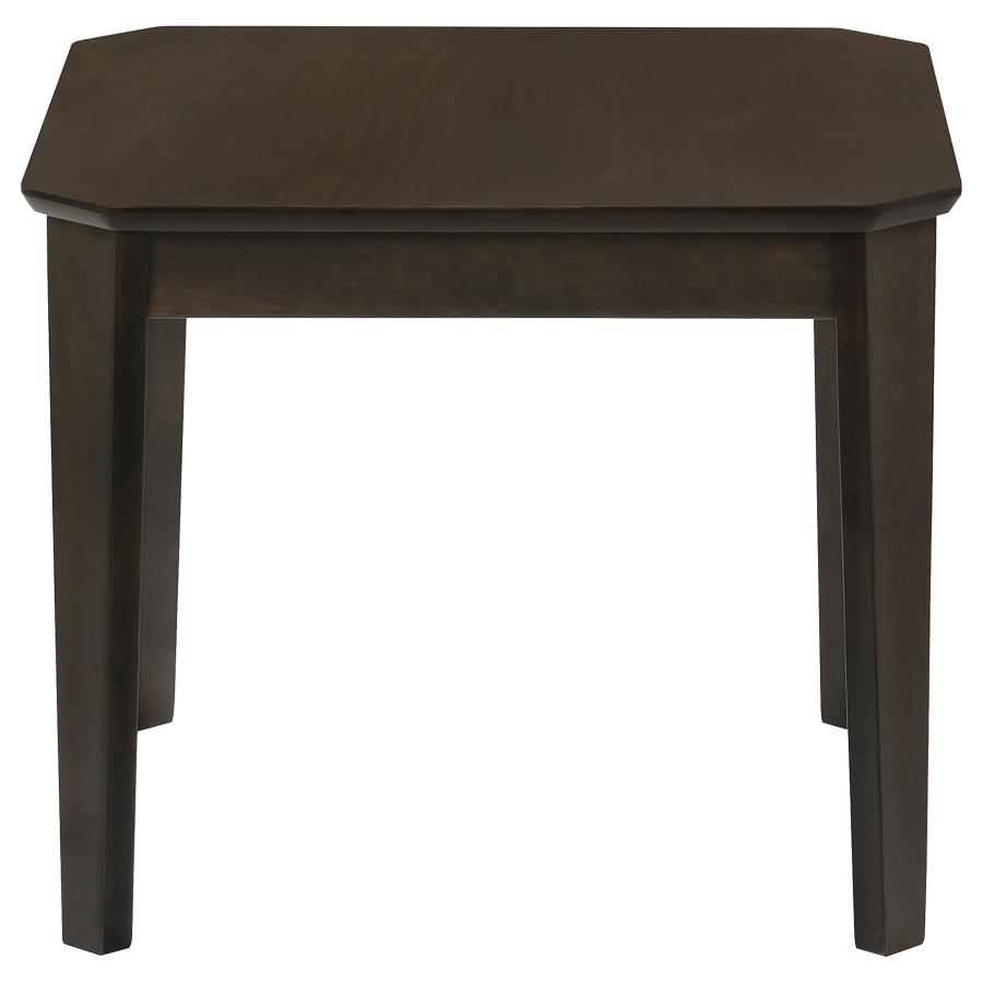 (image for) Amaro 3-piece Coffee and End Table Set Dark Brown