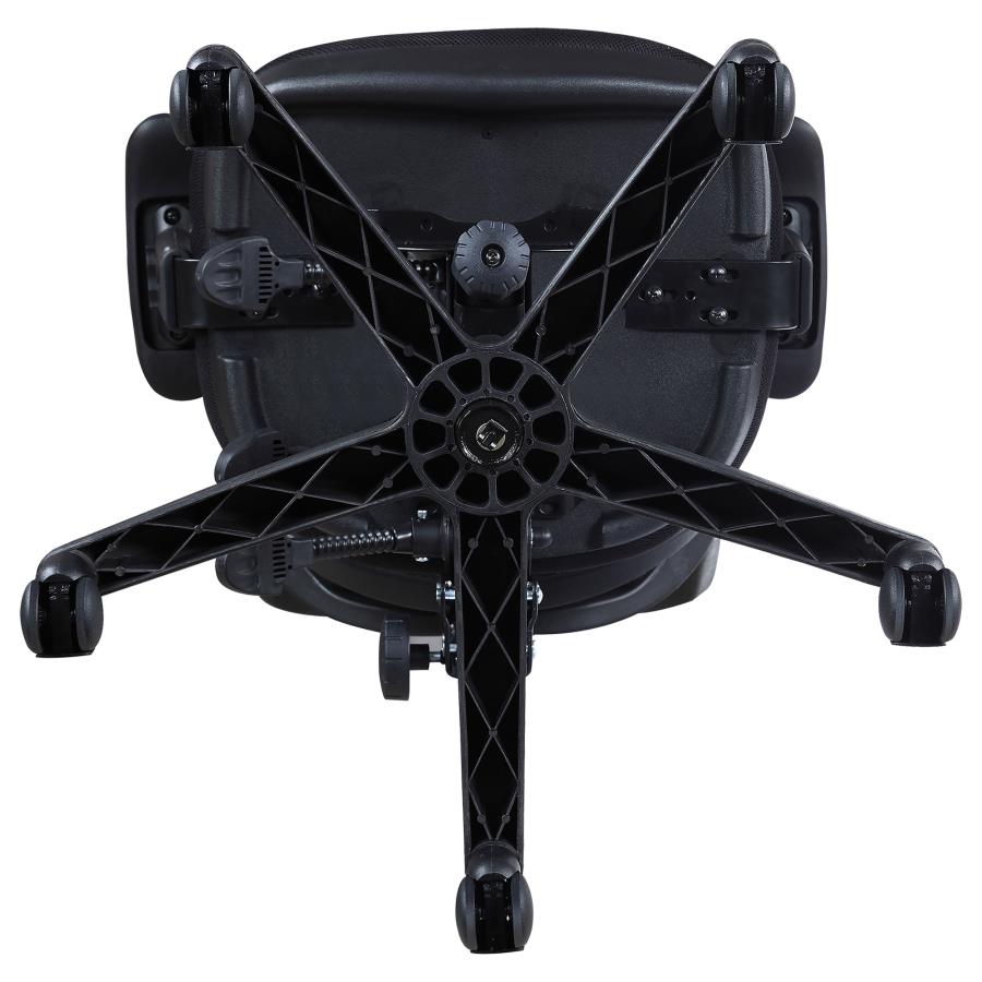 (image for) Rollo Upholstered Adjustable Ergonomic Office Chair Black