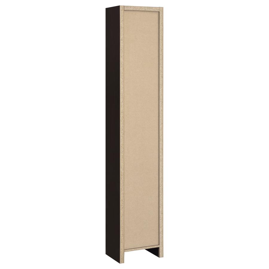 (image for) Eliam 71-inch 9-shelf Bookcase Cappuccino