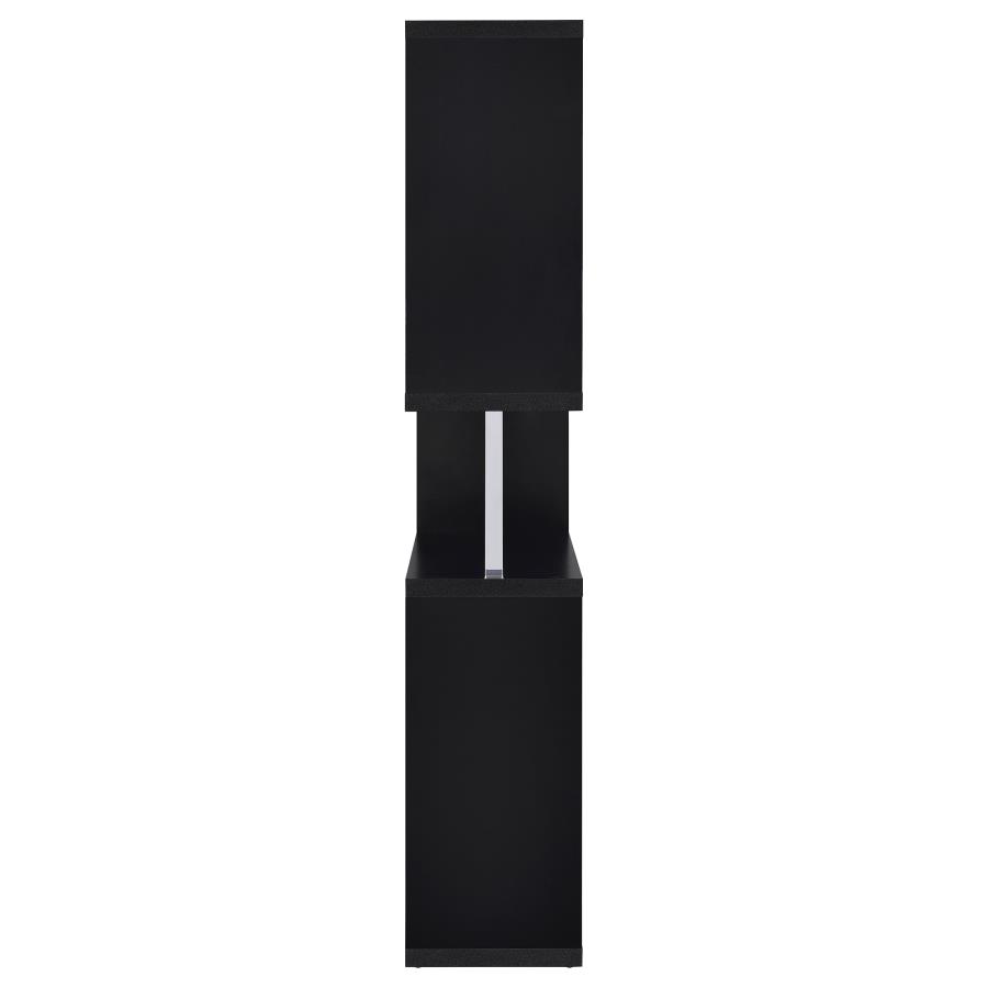 (image for) Hoover 63-inch 5-shelf Bookshelf Black