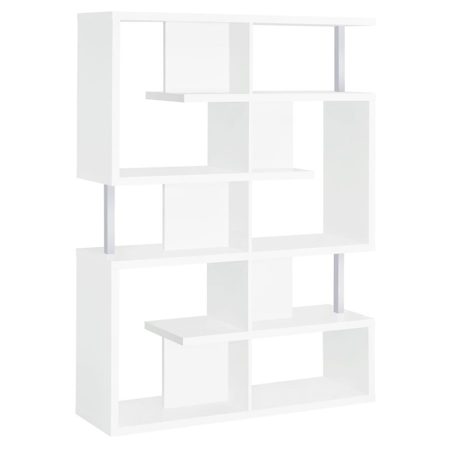 (image for) Hoover 63-inch 5-shelf Bookshelf White