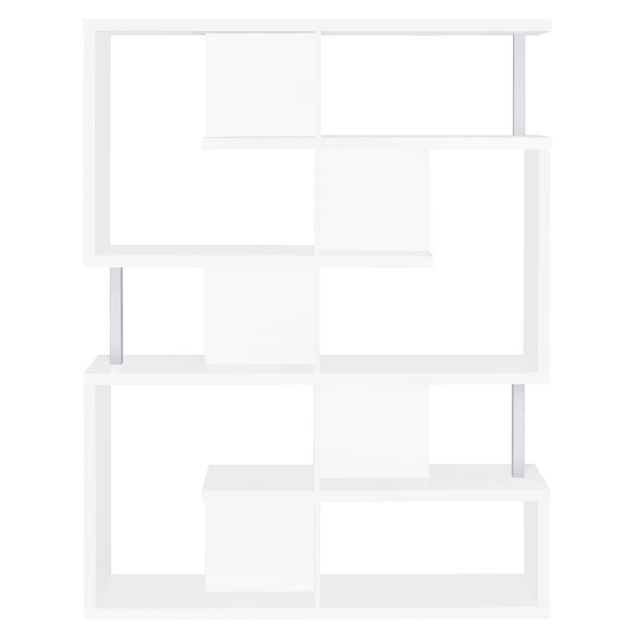 (image for) Hoover 63-inch 5-shelf Bookshelf White