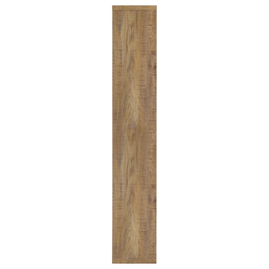 Theo 71-inch 6-shelf Bookshelf Mango