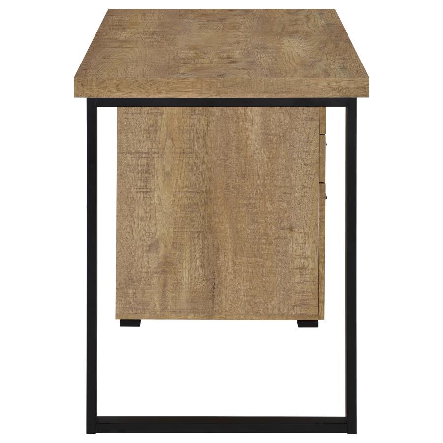 Brennan 47-inch 3-drawer Office Computer Desk Mango