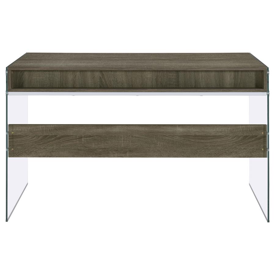 (image for) Dobrev 48-inch 2-drawer Writing Desk Weathered Grey