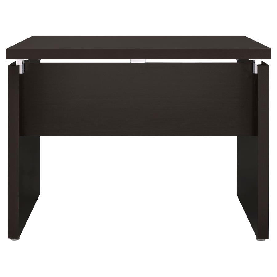 (image for) Skylar 83-inch L-Shaped Office Computer Desk Cappuccino