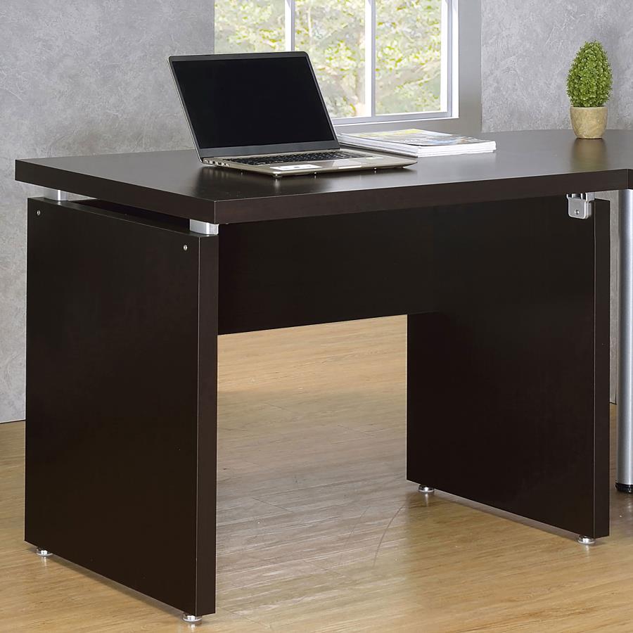 (image for) Skylar 39-inch Engineered Wood Writing Desk Cappuccino