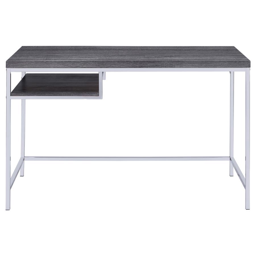 (image for) Kravitz 47-inch 1-shelf Writing Desk Weathered Grey