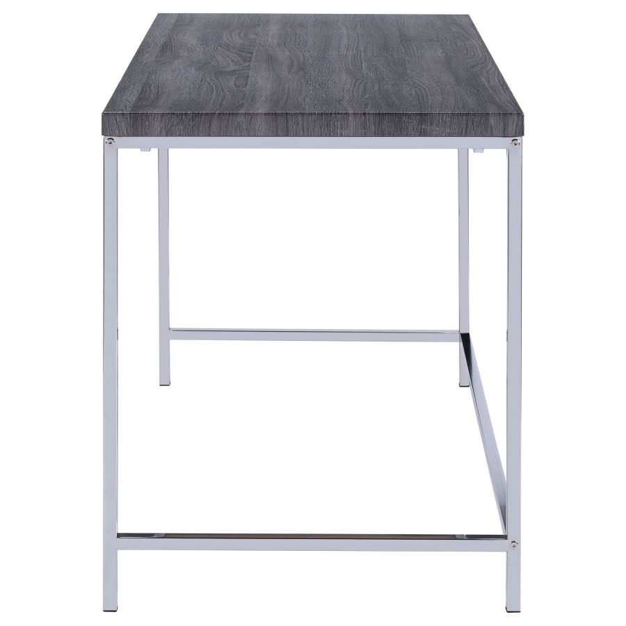 (image for) Kravitz 47-inch 1-shelf Writing Desk Weathered Grey