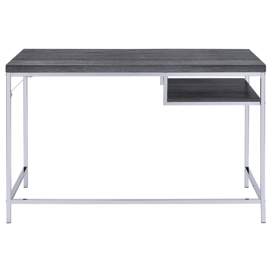 (image for) Kravitz 47-inch 1-shelf Writing Desk Weathered Grey