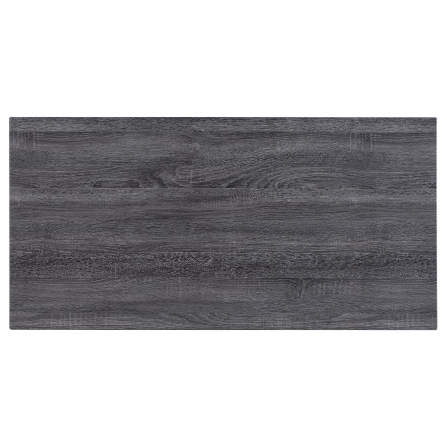 (image for) Kravitz 47-inch 1-shelf Writing Desk Weathered Grey