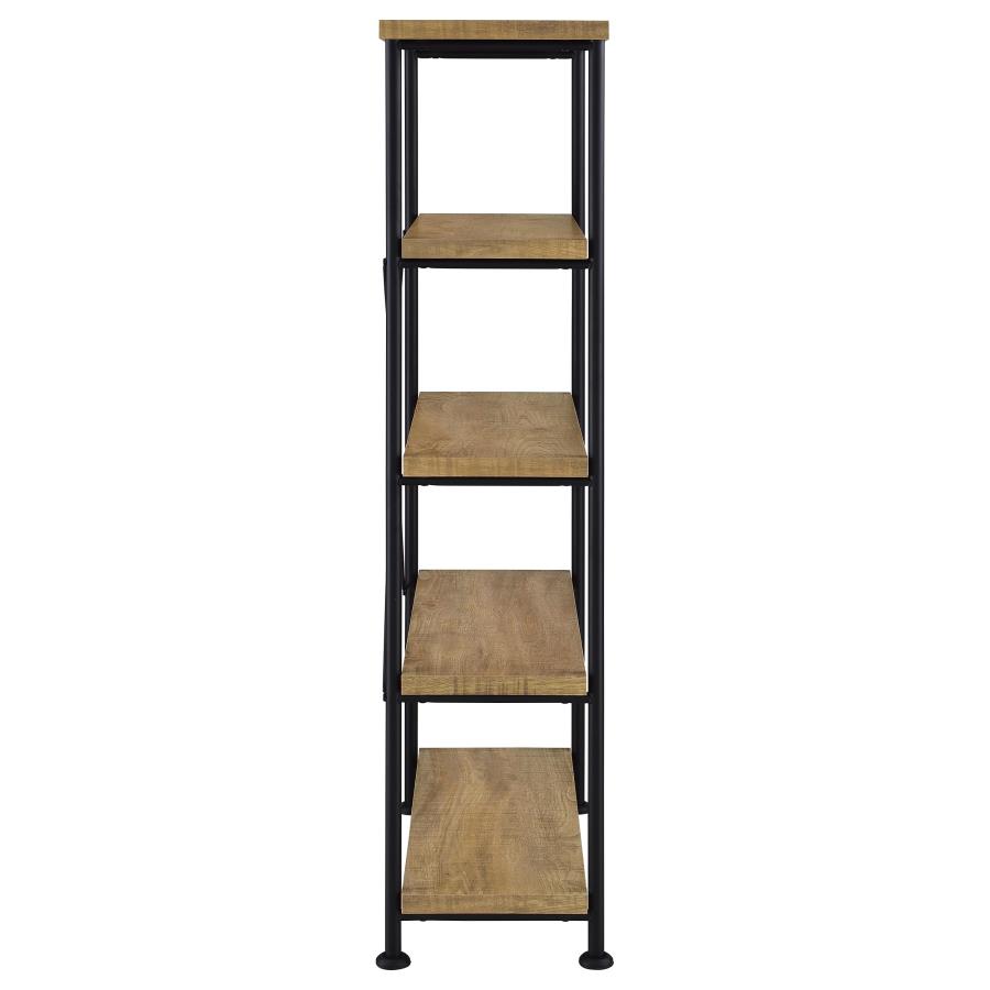 Analiese 63-inch 4-shelf Bookshelf Mango