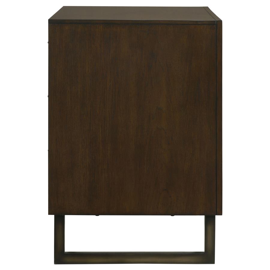 (image for) Marshall 4-drawer Home Office File Cabinet Dark Walnut