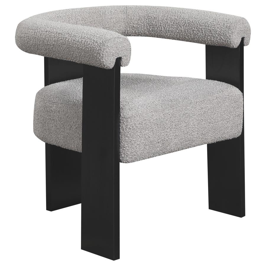 (image for) Ramona Boucle Upholstered Accent Side Chair Taupe