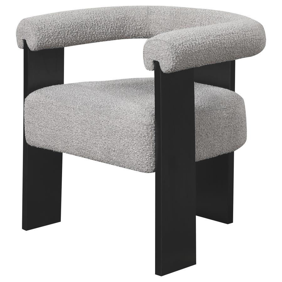 (image for) Ramona Boucle Upholstered Accent Side Chair Taupe