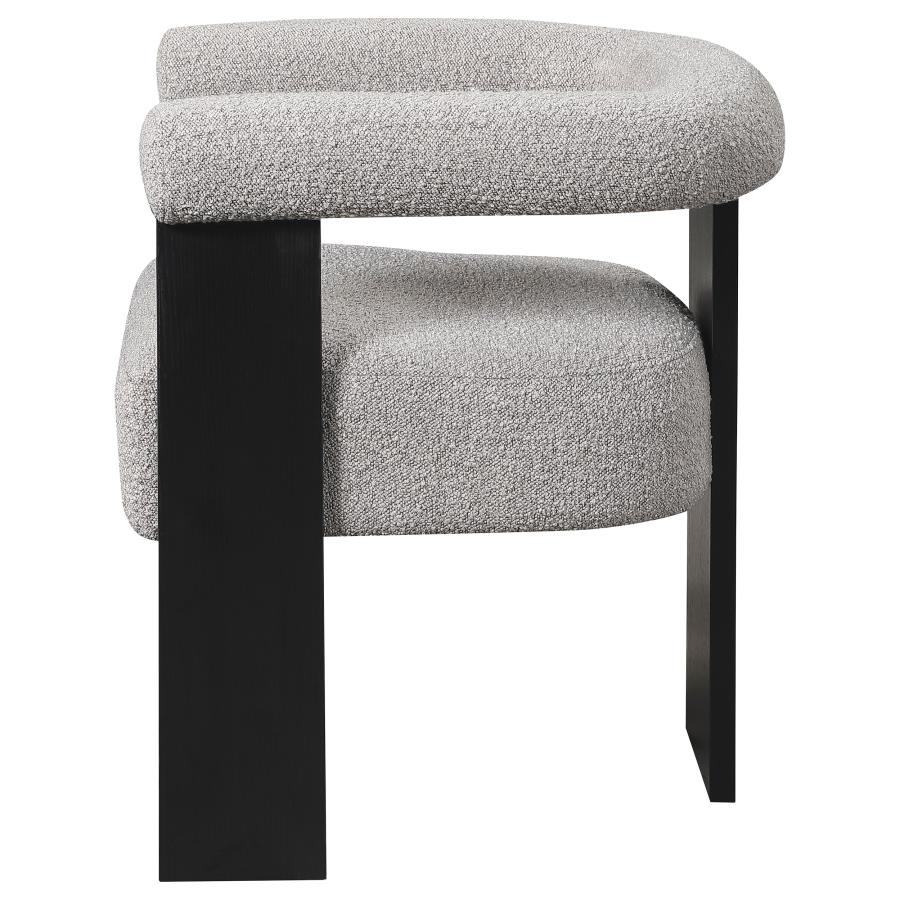 (image for) Ramona Boucle Upholstered Accent Side Chair Taupe