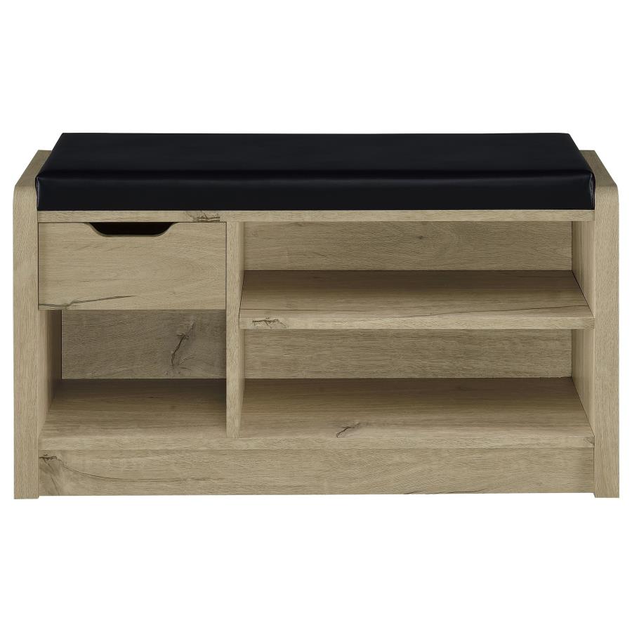 (image for) Arrington Storage Bench White Oak