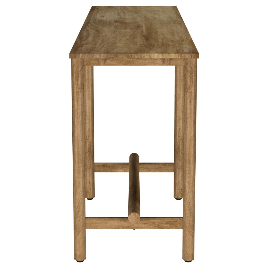 (image for) Darius Solid Wood Entryway Console Table Natural Mango