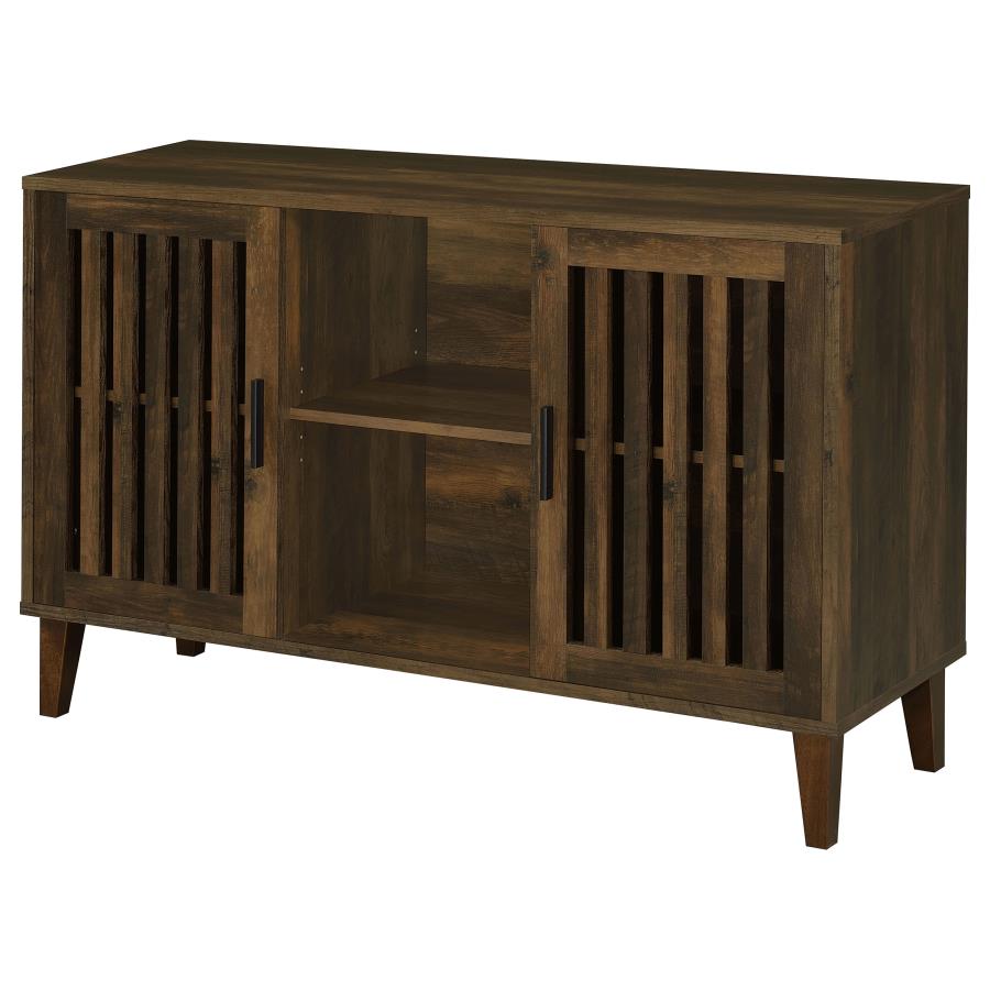 (image for) Torin 2-door Engineered Wood Accent Cabinet Dark Pine